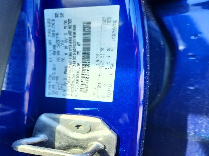62796476 :رقم المزاد ، 1FMCU9GX4GUB75746 vin ، 2016 Ford Escape مزاد بيع