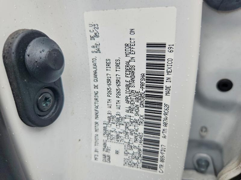 59407356 :رقم المزاد ، 3TYCZ5AN9PT146483 vin ، 2023 Toyota Tacoma مزاد بيع