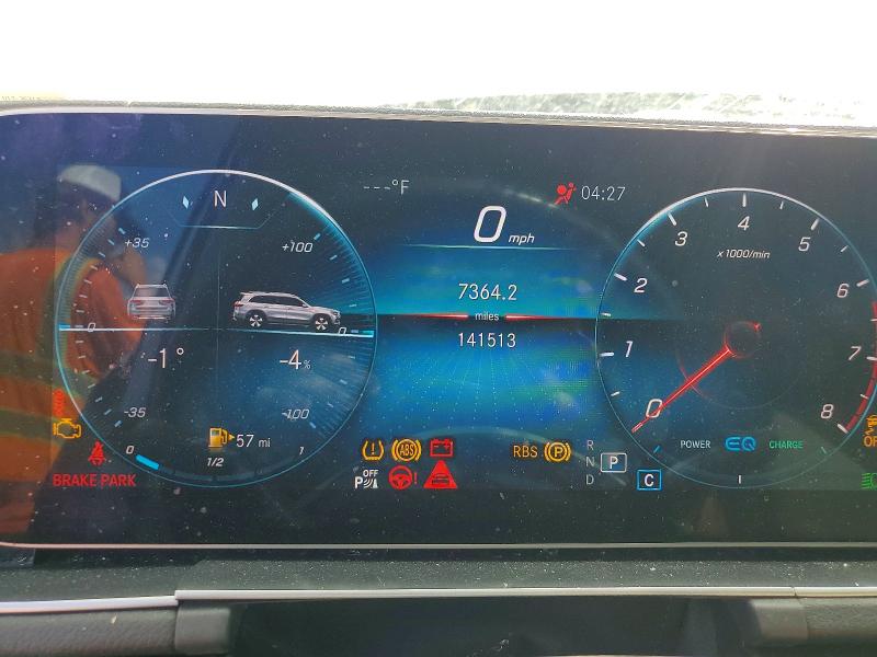 2020 Mercedes-benz Gls მანქანა იყიდება აუქციონზე, vin: 4JGFF5KE4LA096305, აუქციონის ნომერი: 65468106