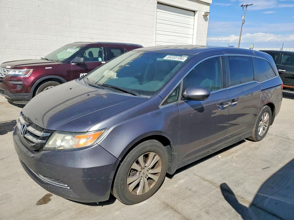 65355186 :رقم المزاد ، 5FNRL5H65FB010912 vin ، 2015 Honda Odyssey مزاد بيع