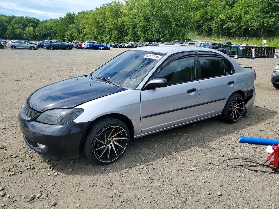 63524116 :رقم المزاد ، 1HGES16305L028976 vin ، 2005 Honda Civic مزاد بيع