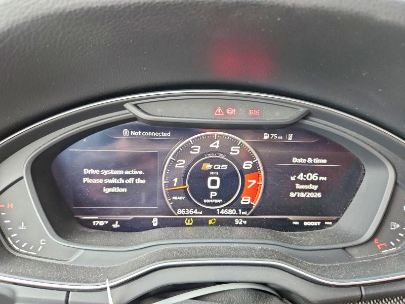Aukcja sprzedaży 2018 Audi Sq5, vin: WA1A4BFYXJ2186194, numer aukcji: 65384546