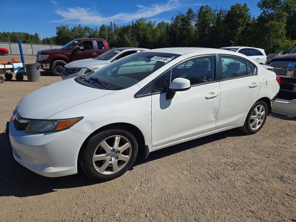 Продажа на аукционе авто 2012 Honda Civic, vin: 2HGFB2F49CH057499, номер лота: 65309166