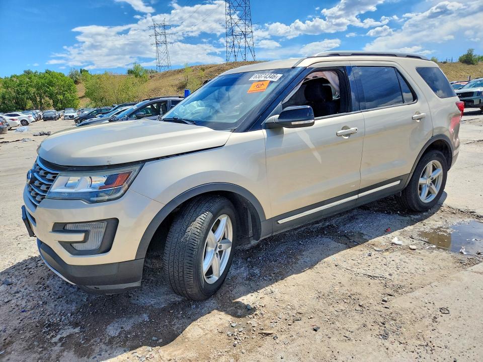 65674346 :رقم المزاد ، 1FM5K8D87HGD64980 vin ، 2017 Ford Explorer مزاد بيع