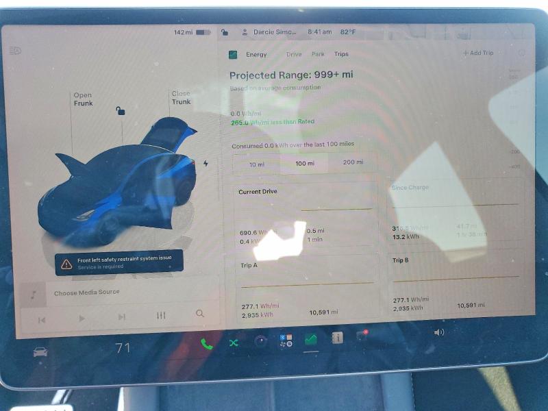 2022 Tesla Model Y მანქანა იყიდება აუქციონზე, vin: 7SAYGDEF7NF516001, აუქციონის ნომერი: 64219866