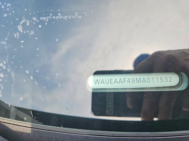 Aukcja sprzedaży 2021 Audi A4, vin: WAUEAAF49MA011532, numer aukcji: 64589276