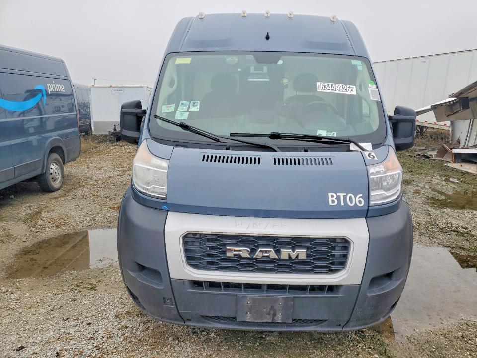 63449826 :رقم المزاد ، 3C6FRVJG0ME500835 vin ، 2021 Ram Promaster 3500 مزاد بيع