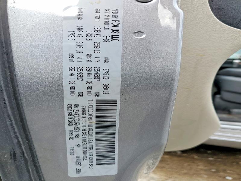 Продаж на аукціоні авто 2018 Dodge Grand Caravan, vin: 2C4RDGCG3JR240163, номер лоту: 63441906