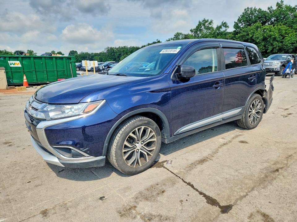 63922016 :رقم المزاد ، JA4AZ3A31JZ059294 vin ، 2018 Mitsubishi Outlander مزاد بيع