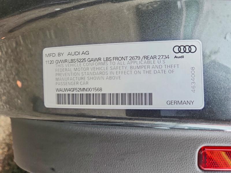 Продаж на аукціоні авто 2021 Audi S5, vin: WAUW4GF52MN001568, номер лоту: 66039936