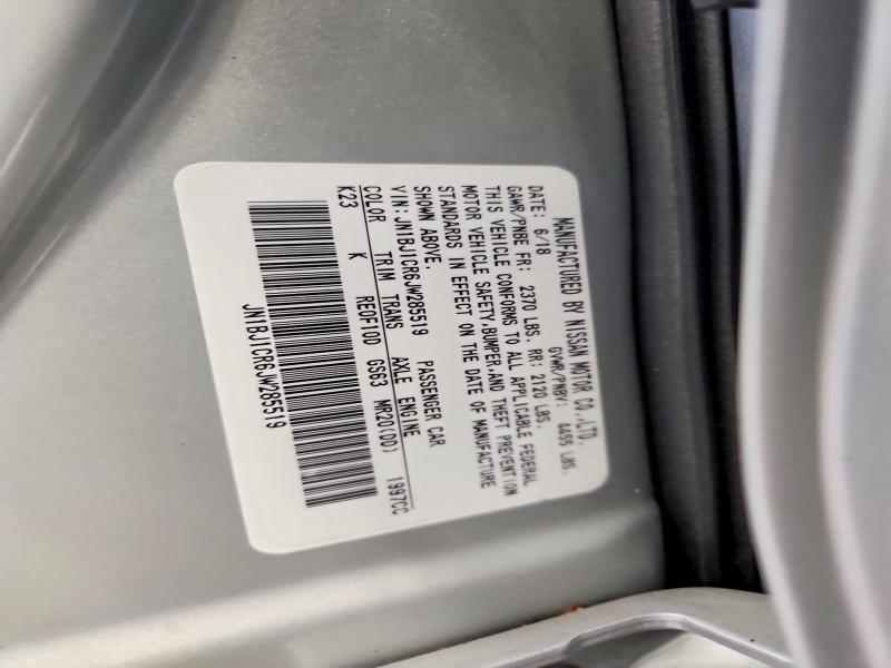 Aukcja sprzedaży 2018 Nissan Rogue Sport, vin: JN1BJ1CR6JW285519, numer aukcji: 66308906