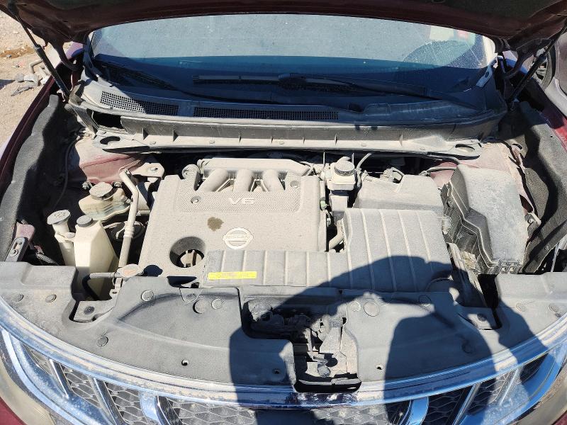 2011 Nissan Murano მანქანა იყიდება აუქციონზე, vin: JN8AZ1MW3BW158609, აუქციონის ნომერი: 59541716