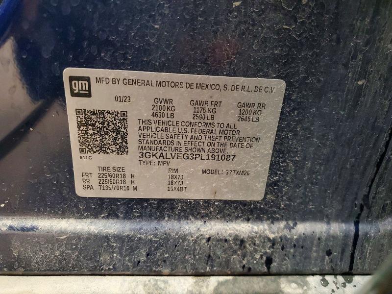 Продаж на аукціоні авто 2023 Gmc Terrain, vin: 3GKALVEG3PL191087, номер лоту: 66559216
