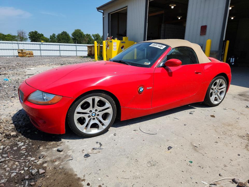 66087446 :رقم المزاد ، 4USBT53413LT24552 vin ، 2003 Bmw Z4 مزاد بيع