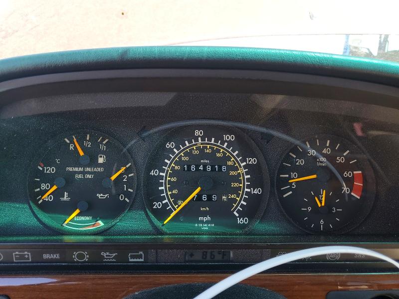 66791006 :رقم المزاد ، WDBCA35E0MA603805 vin ، 1991 Mercedes-benz 420 مزاد بيع