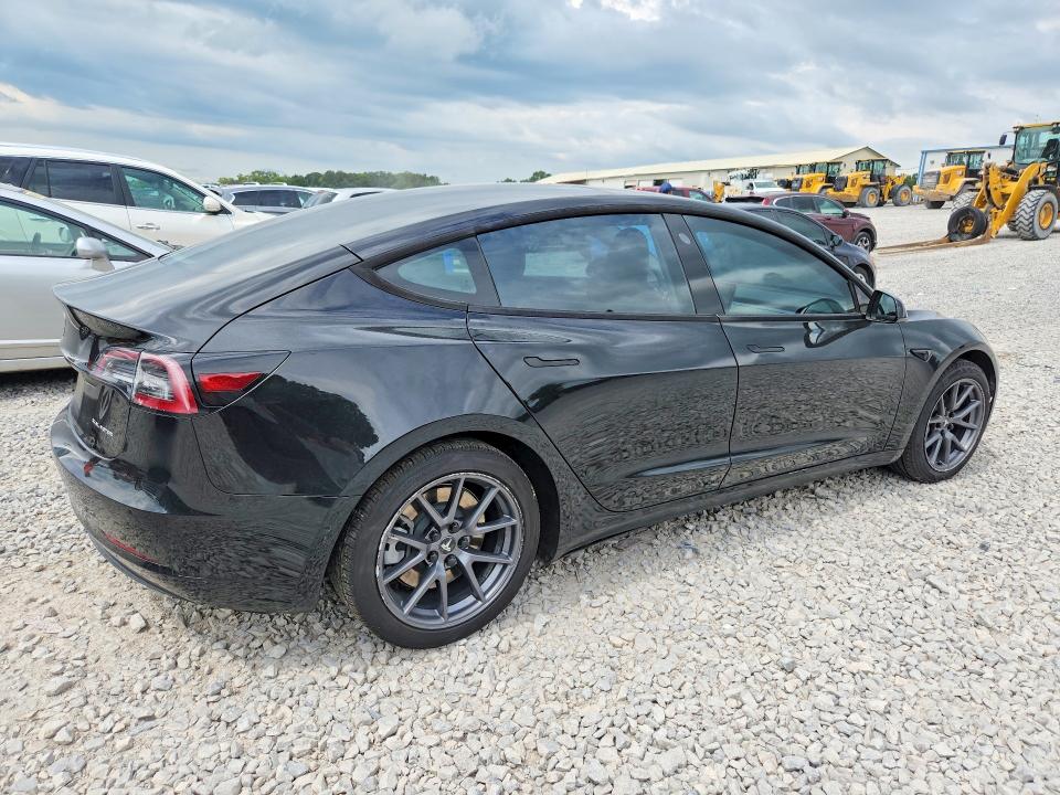 2022 Tesla Model 3 მანქანა იყიდება აუქციონზე, vin: 5YJ3E1EB2NF103931, აუქციონის ნომერი: 63969006