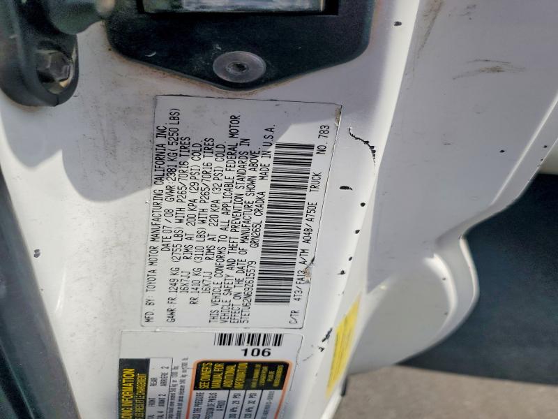 65058366 :رقم المزاد ، 5TETU62N69Z615579 vin ، 2009 Toyota Tacoma مزاد بيع