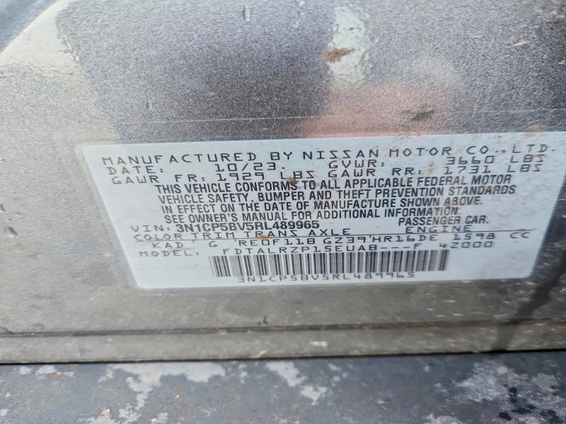 Продажа на аукционе авто 2024 Nissan Kicks, vin: 3N1CP5BV5RL489965, номер лота: 63305176