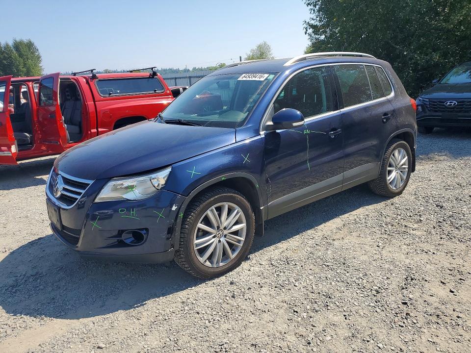 2011 Volkswagen Tiguan მანქანა იყიდება აუქციონზე, vin: WVGBV7AX6BW517782, აუქციონის ნომერი: 64939416