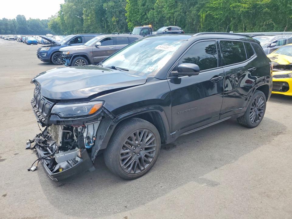 2022 Jeep Compass მანქანა იყიდება აუქციონზე, vin: 3C4NJDCB8NT146311, აუქციონის ნომერი: 64445686