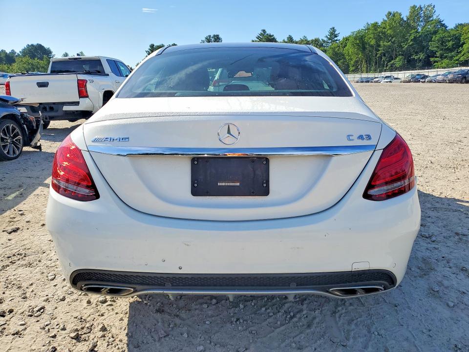 63840726 :رقم المزاد ، 55SWF6EB3HU217009 vin ، 2017 Mercedes-benz C مزاد بيع
