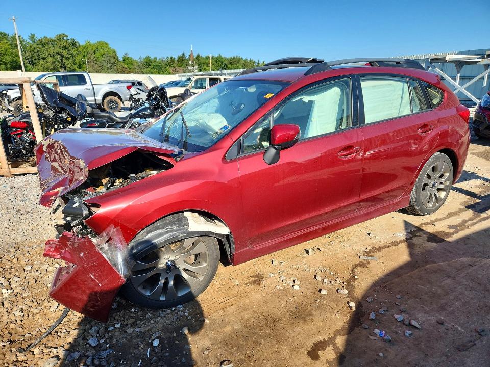 66587396 :رقم المزاد ، JF1GPAY62G8210626 vin ، 2016 Subaru Impreza مزاد بيع