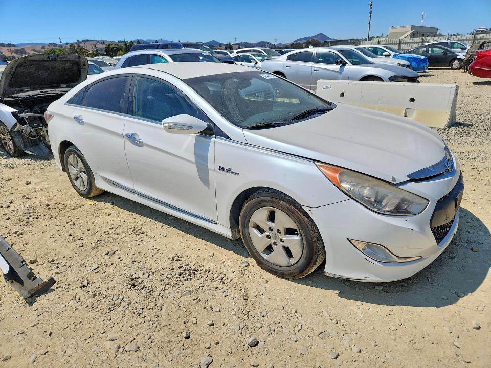 2015 Hyundai Sonata Hybrid მანქანა იყიდება აუქციონზე, vin: KMHEC4A40FA127450, აუქციონის ნომერი: 66469636