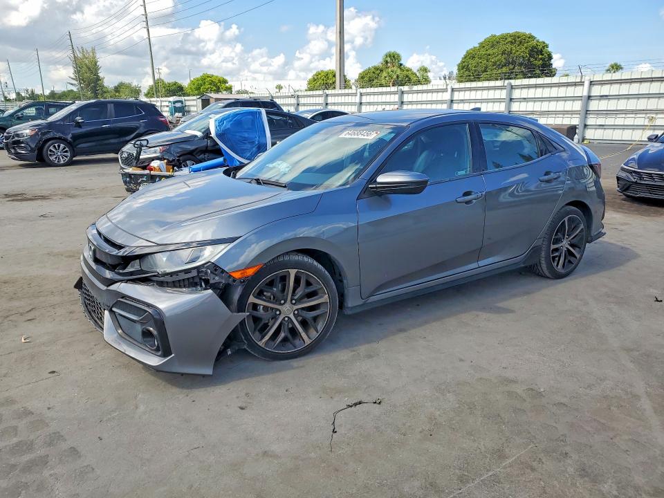 2021 Honda Civic მანქანა იყიდება აუქციონზე, vin: SHHFK7H42MU226454, აუქციონის ნომერი: 64688456