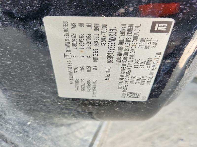 Aukcja sprzedaży 2010 Gmc Sierra, vin: 1GTSKWE32AZ180586, numer aukcji: 66797466