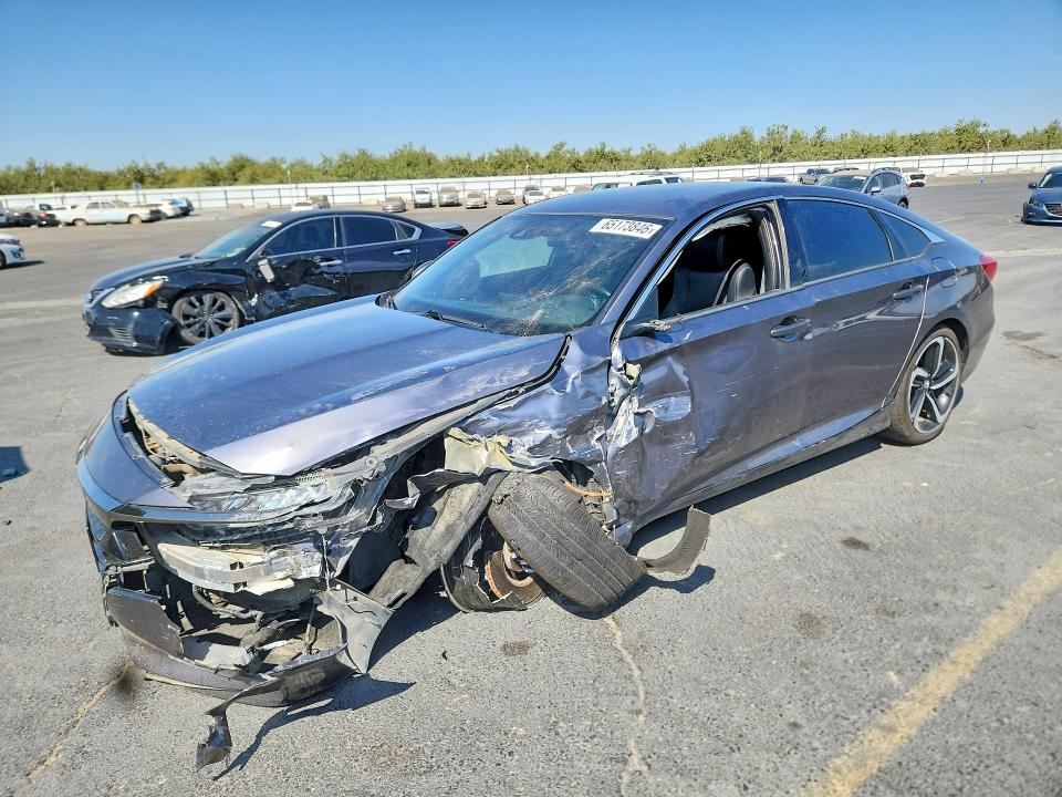 Auction sale of the 2019 Honda Accord, vin: 1HGCV1F31KA162840, lot number: 65173846