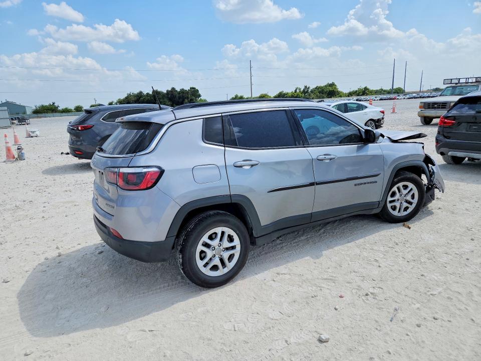 2019 Jeep Compass მანქანა იყიდება აუქციონზე, vin: 3C4NJCAB6KT769550, აუქციონის ნომერი: 63923956