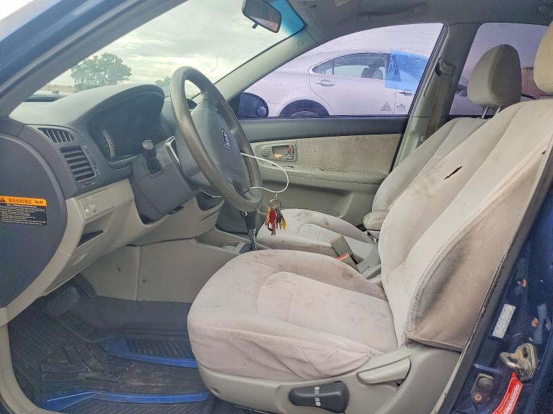 Продажа на аукционе авто 2007 Kia Spectra, vin: KNAFE121175443923, номер лота: 65840586