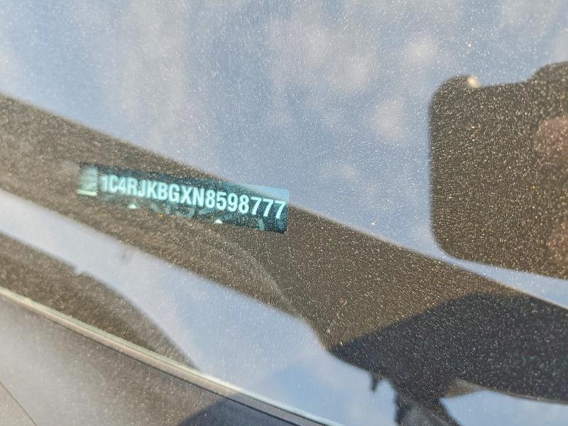 Продаж на аукціоні авто 2022 Jeep Grand Cherokee, vin: 1C4RJKBGXN8598777, номер лоту: 62483036