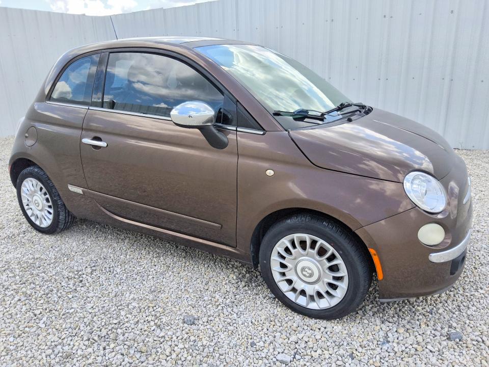 2012 Fiat 500 მანქანა იყიდება აუქციონზე, vin: 3C3CFFCRXCT118402, აუქციონის ნომერი: 65272106