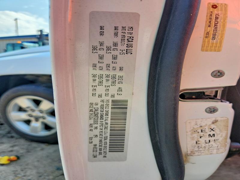 2015 Jeep Compass მანქანა იყიდება აუქციონზე, vin: 1C4NJCBA2FD318181, აუქციონის ნომერი: 61347046