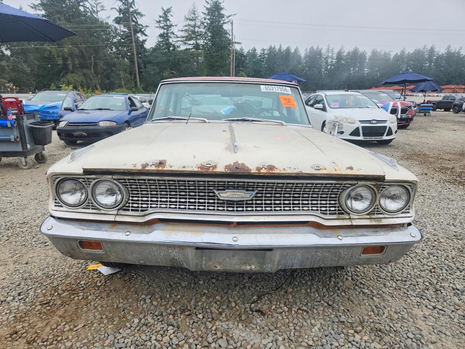 65317956 :رقم المزاد ، 3P62X122443 vin ، 1963 Ford Galaxie 500 مزاد بيع