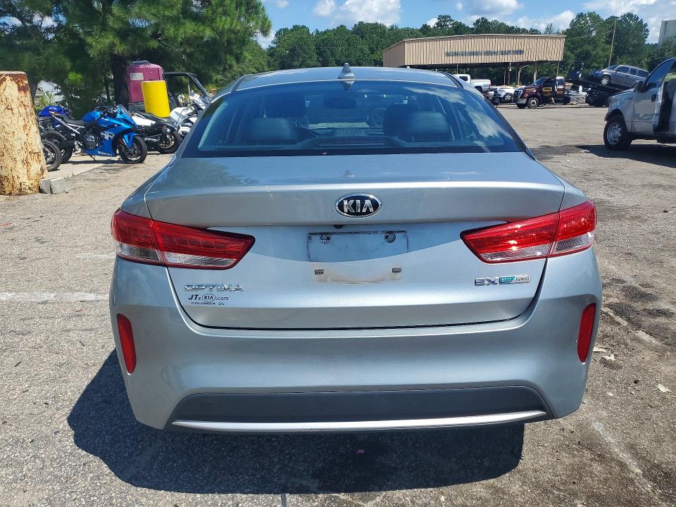 2017 Kia Optima Hybrid მანქანა იყიდება აუქციონზე, vin: KNAGU4LE6H5009251, აუქციონის ნომერი: 66320436