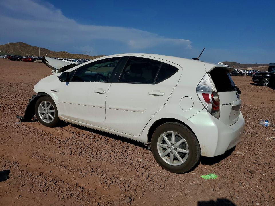 2013 Toyota Prius C მანქანა იყიდება აუქციონზე, vin: JTDKDTB33D1543669, აუქციონის ნომერი: 64513806