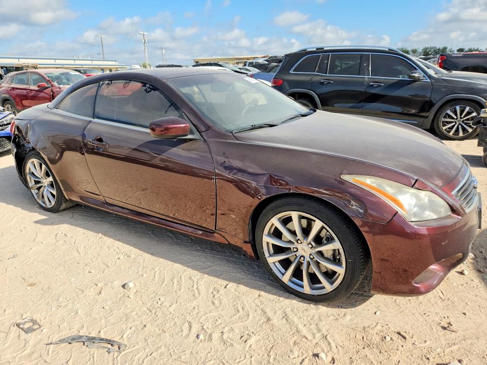 64939176 :رقم المزاد ، JNKCV66E19M724983 vin ، 2009 Infiniti G37 Convertible مزاد بيع