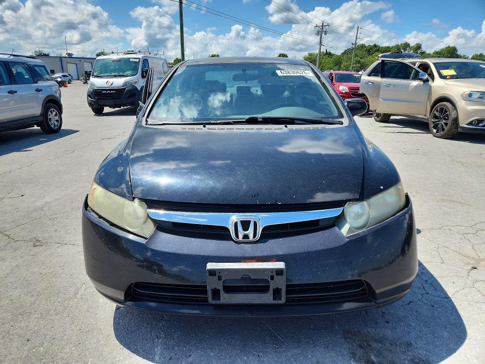63830626 :رقم المزاد ، 2HGFA16537H311736 vin ، 2007 Honda Civic مزاد بيع