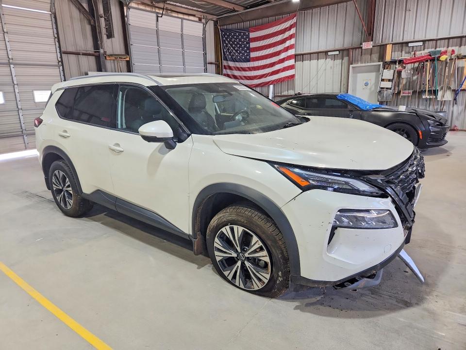 2021 Nissan Rogue მანქანა იყიდება აუქციონზე, vin: JN8AT3BB7MW235725, აუქციონის ნომერი: 65228246