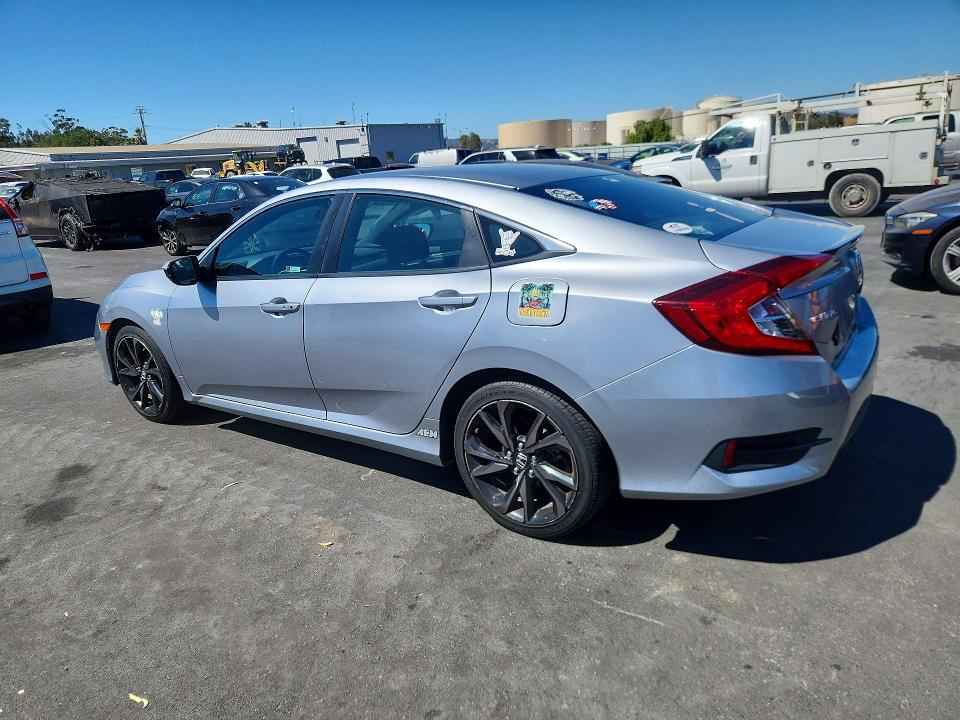 Aukcja sprzedaży 2019 Honda Civic, vin: 19XFC2F89KE213579, numer aukcji: 63888376