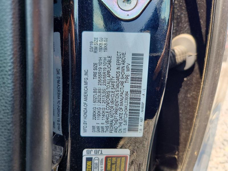 Aukcja sprzedaży 2019 Acura Rdx, vin: 5J8TC2H34KL039384, numer aukcji: 66974026