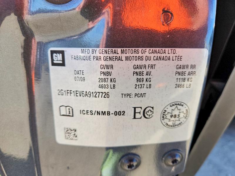 Продажа на аукционе авто 2010 Chevrolet Camaro, vin: 2G1FF1EV6A9127726, номер лота: 65374726
