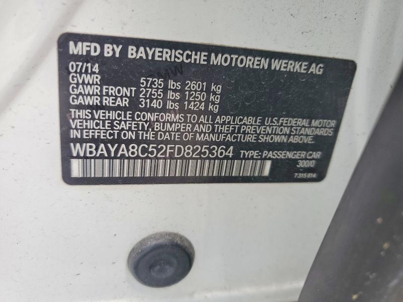 Aukcja sprzedaży 2015 Bmw 750, vin: WBAYA8C52FD825364, numer aukcji: 63587806