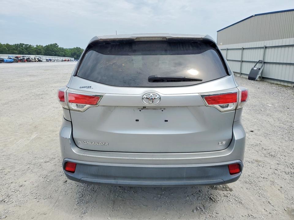 2015 Toyota Highlander მანქანა იყიდება აუქციონზე, vin: 5TDZARFH6FS016246, აუქციონის ნომერი: 65852096