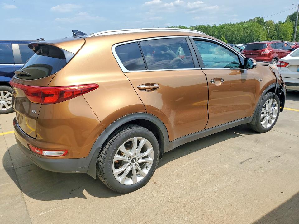 2017 Kia Sportage მანქანა იყიდება აუქციონზე, vin: KNDPNCACXH7221201, აუქციონის ნომერი: 66423966