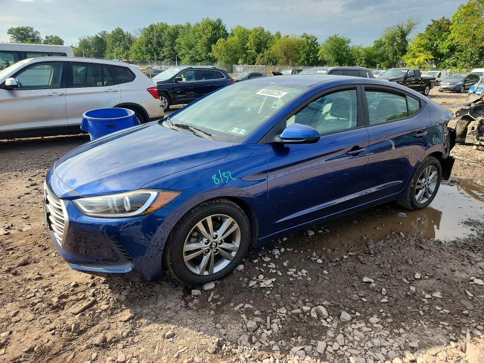 65880226 :رقم المزاد ، 5NPD84LF1HH103279 vin ، 2017 Hyundai Elantra مزاد بيع