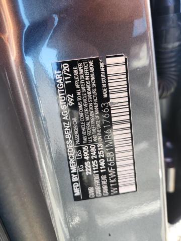 Aukcja sprzedaży 2021 Mercedes-benz C, vin: W1KWF6EB1MR617663, numer aukcji: 64926156