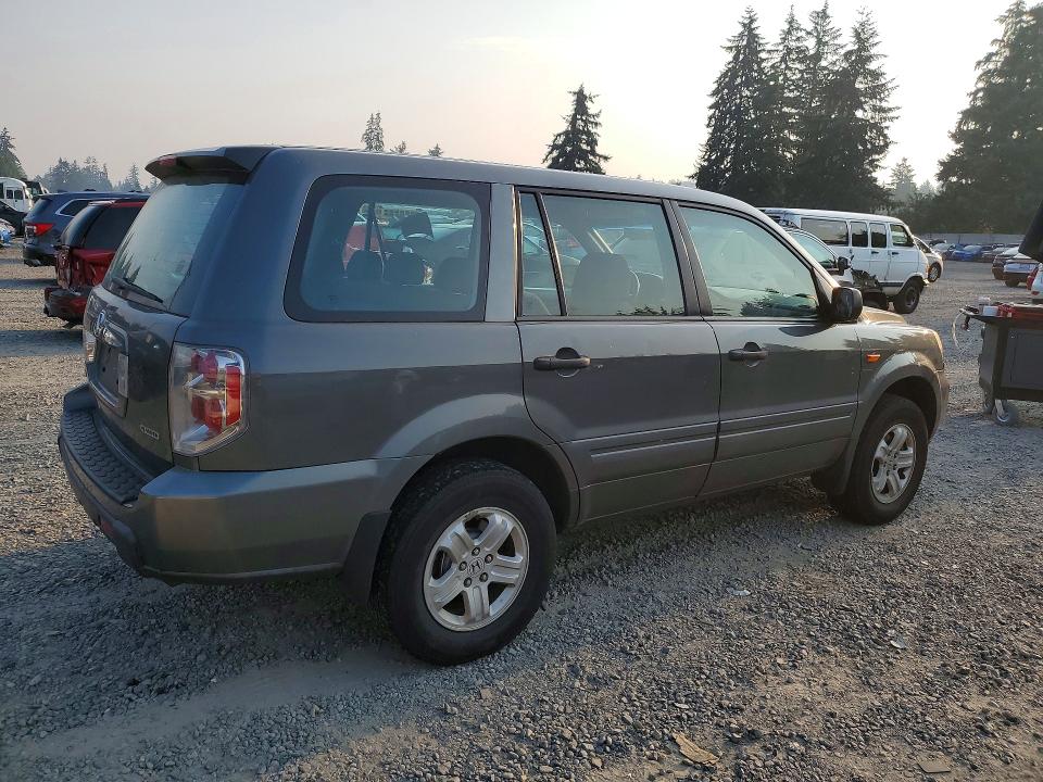 63503256 :رقم المزاد ، 2HKYF18147H504892 vin ، 2007 Honda Pilot مزاد بيع